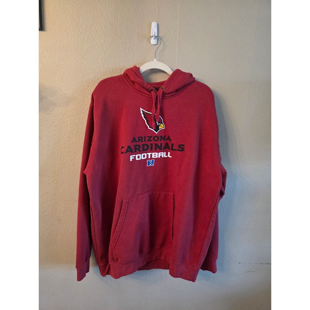 NFL Team Apparel Arizona Cardinals Football Hoodie Sweatshirt SZ XL
